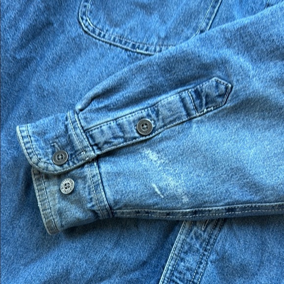 Levi’s Vintage Fleece-Lined Denim Jacket Men’s Size Large - Picture 4 of 5